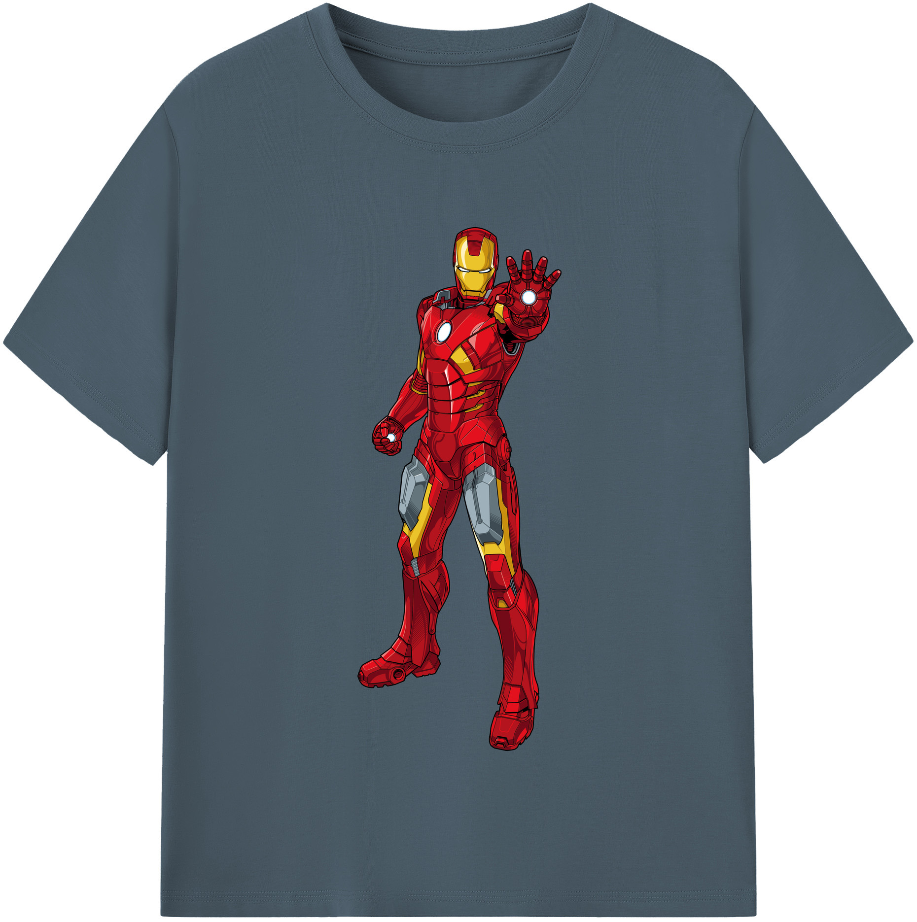 （画像用） アベンジャーズ The Avengers 綿100％半袖Tシャツ（フロントプリント）